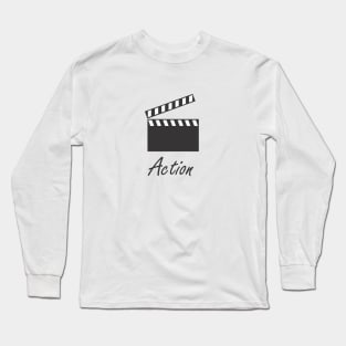 Start to action design Long Sleeve T-Shirt